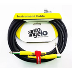 Santo Angelo Cable Instrumento Samurai 6.10M - 1 Plug Recto & 1 Plug L