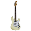 Aria Pro II Guitarra Eléctrica STGSPL Strat Vintage White