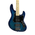 FGN Bajo Eléctrico JMJ Mighty Jazz ASH Seethru Blue Burst + Funda FGN