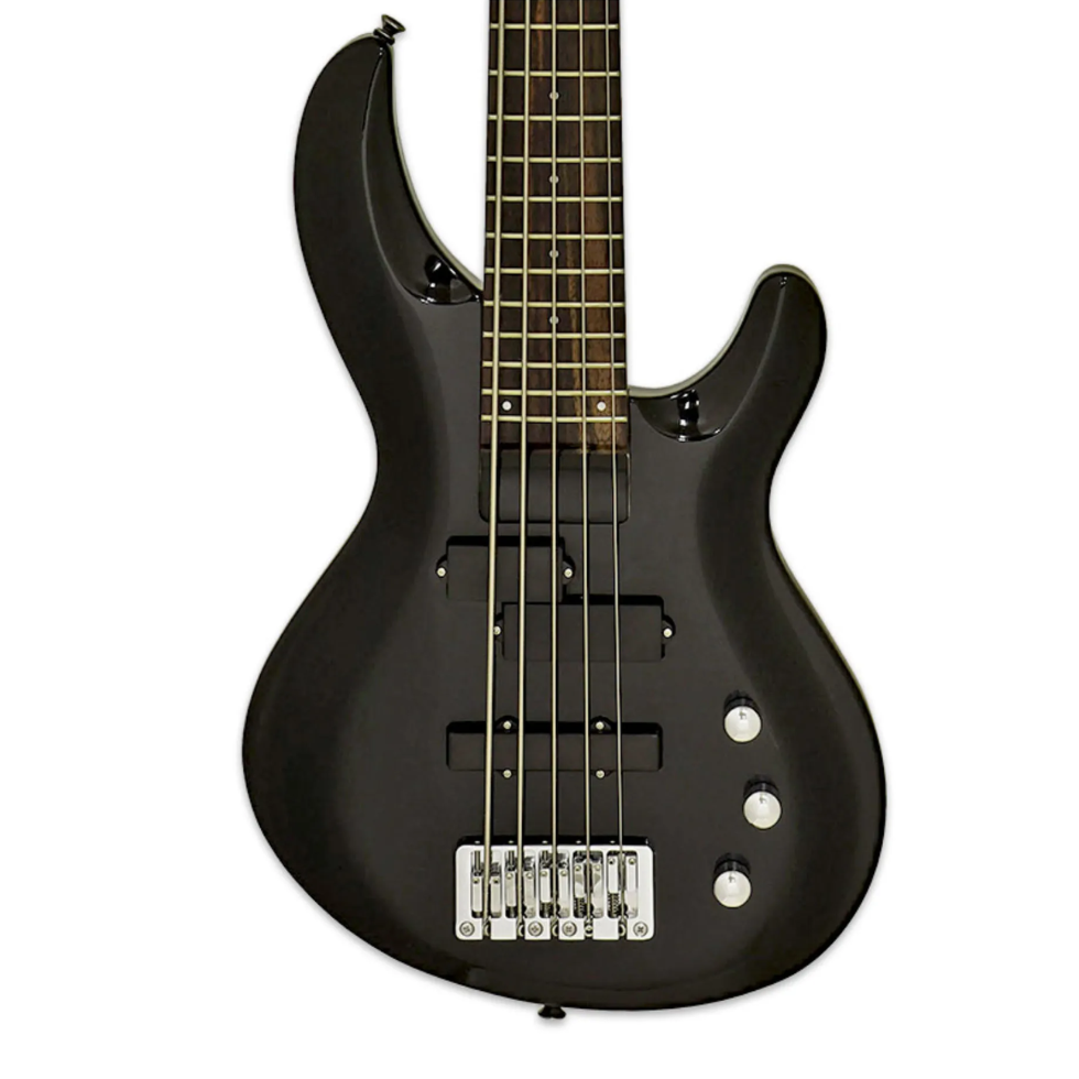 Aria Pro II Bajo Eléctrico 5 Cuerdas IGBSTD Metallic Black