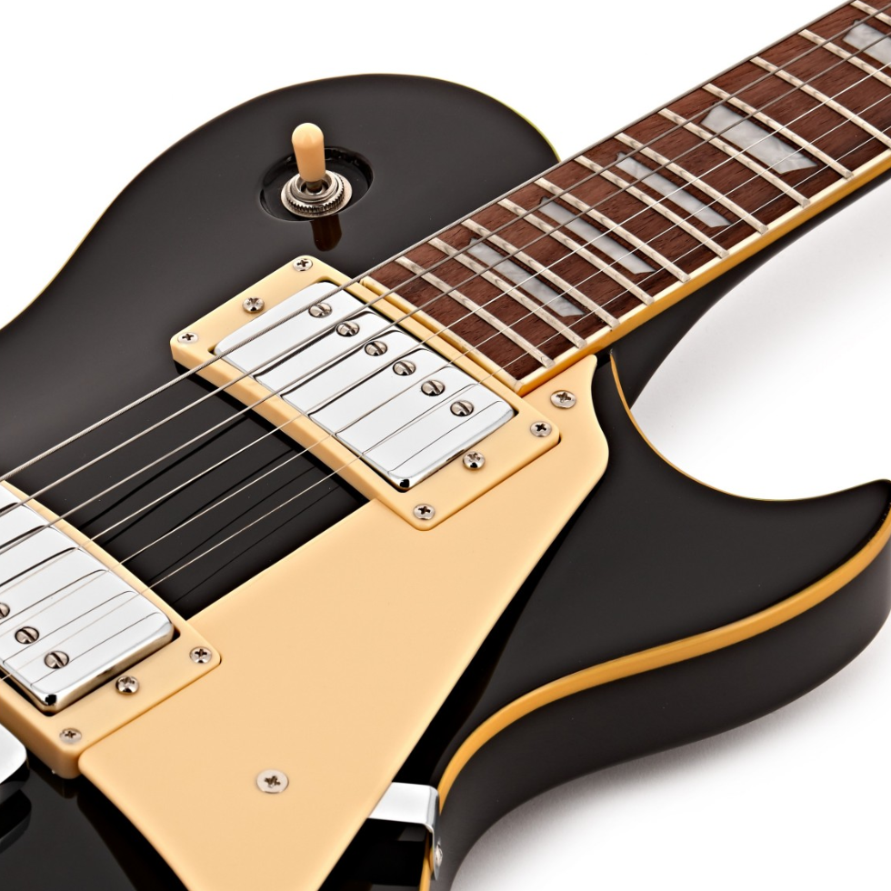 Aria Pro II Guitarra Eléctrica PE350STD Les Paul Aged Black