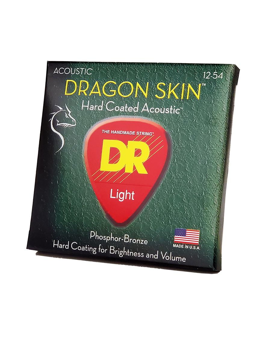 DR Strings Acústica Dragon Skin Fosforo Bronce 12-54