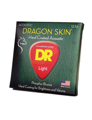 DR Strings Acústica Dragon Skin Fosforo Bronce 12-54