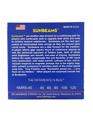 DR Strings Bajo Sunbeams 45-125