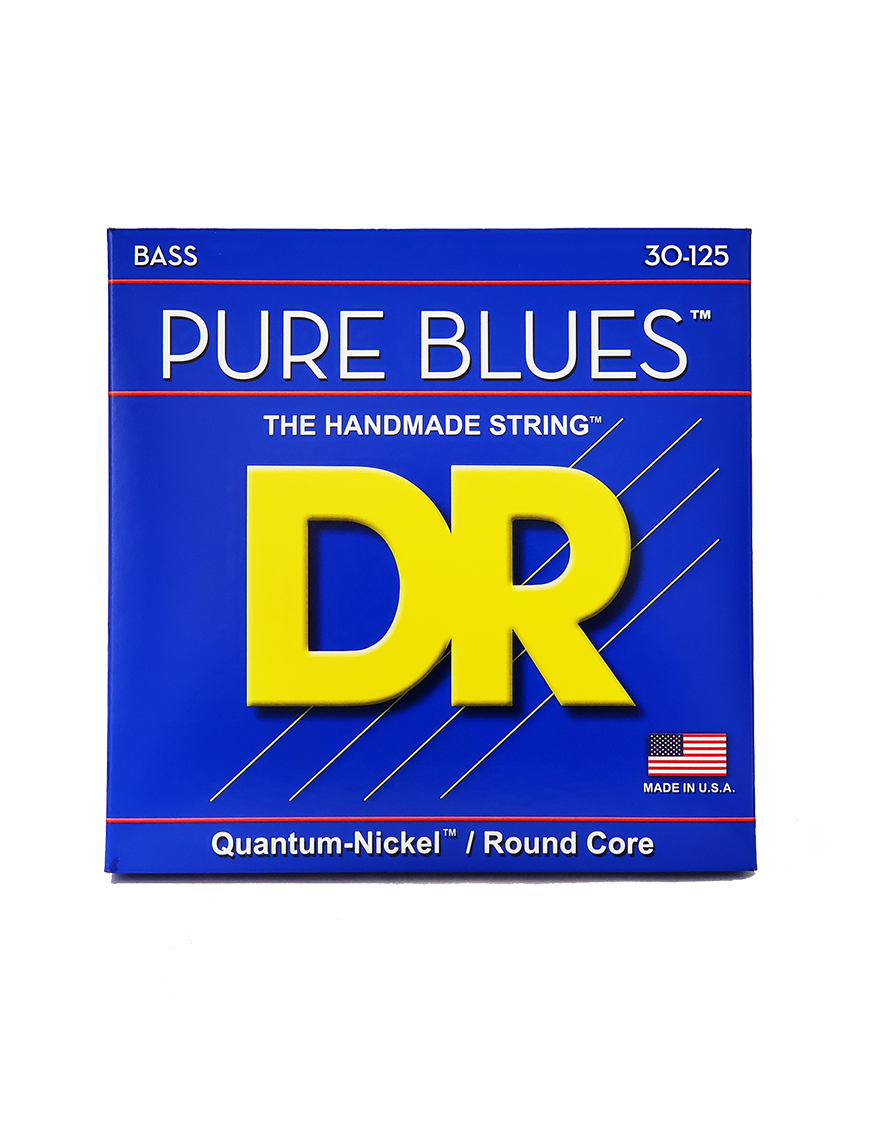 DR Strings Bajo Pure Blues 30-125