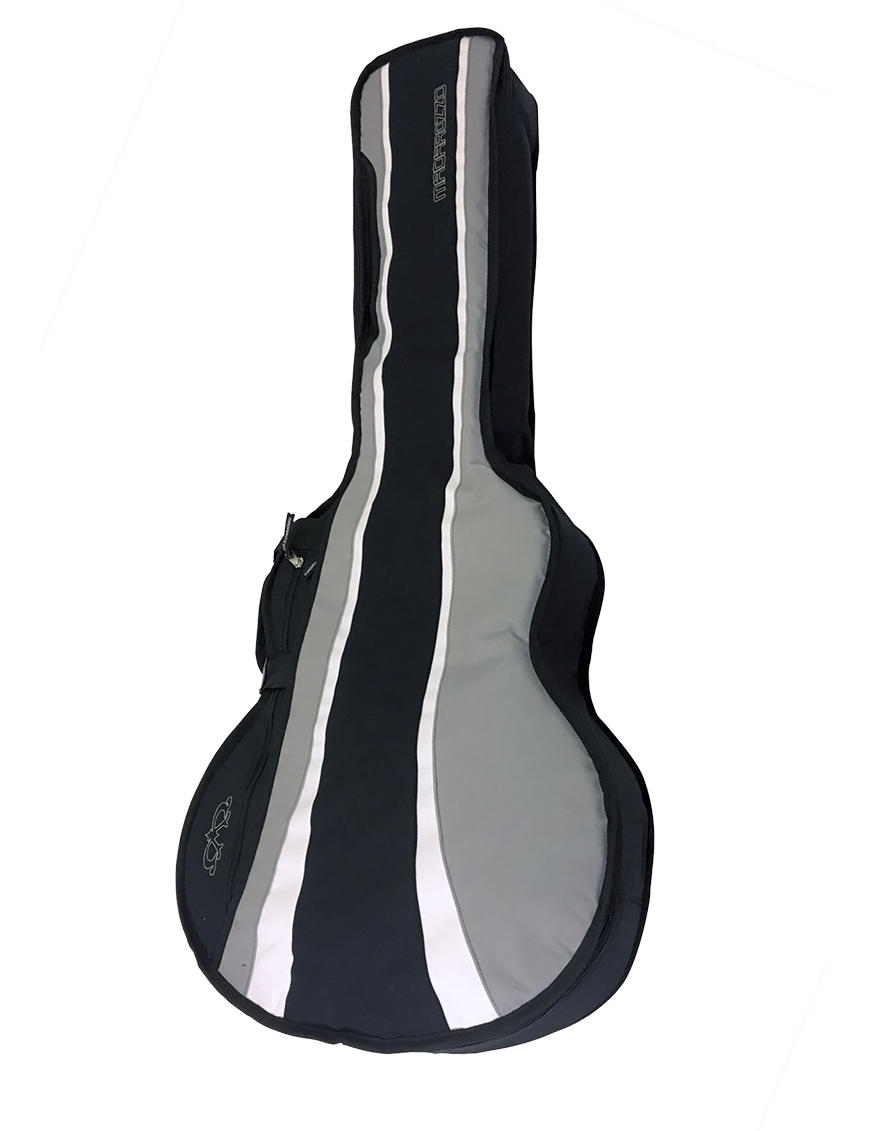 Madarozzo Funda Guitarra Dreadnought MADelegant G0050 Gris - Relleno 20 mm