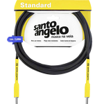 Santo Angelo Cable Instrumento Samurai 6.10M - 2 Plug Rectos