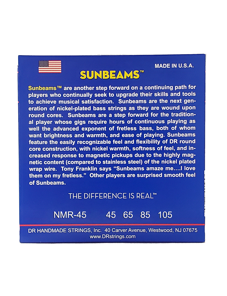 DR Strings Bajo Sunbeams 45-105